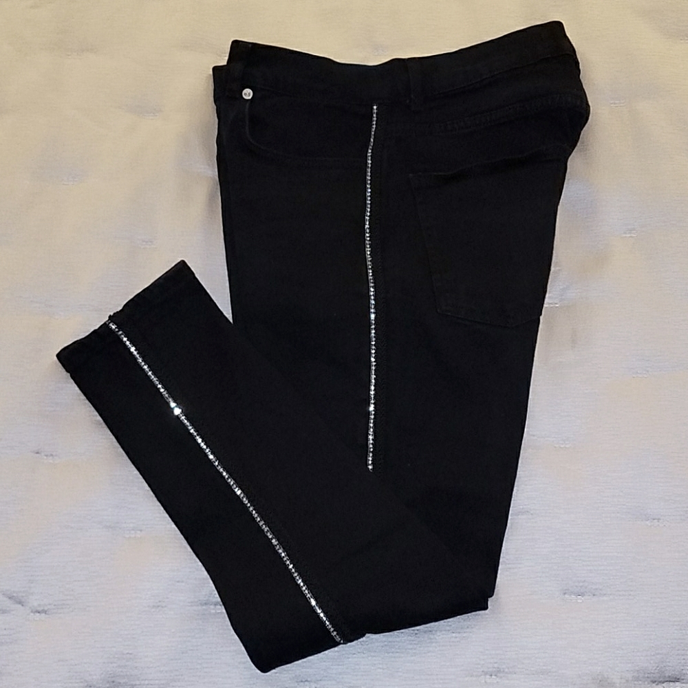 Zara Rhinestone Jeans